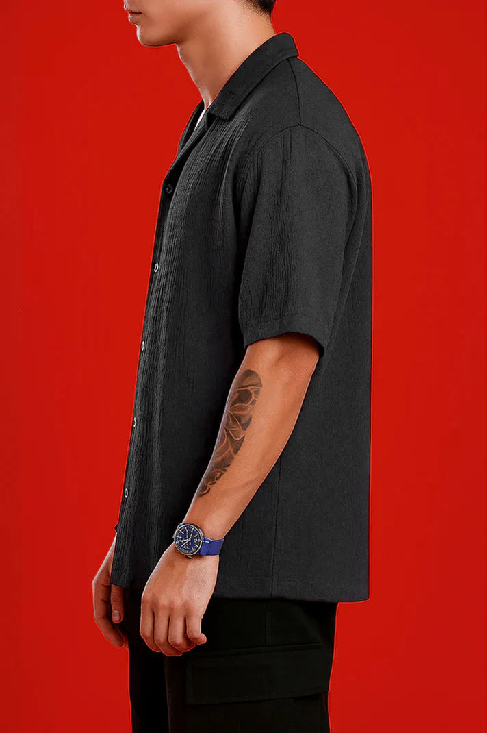 VOID GRAY OVERSIZED SHIRT