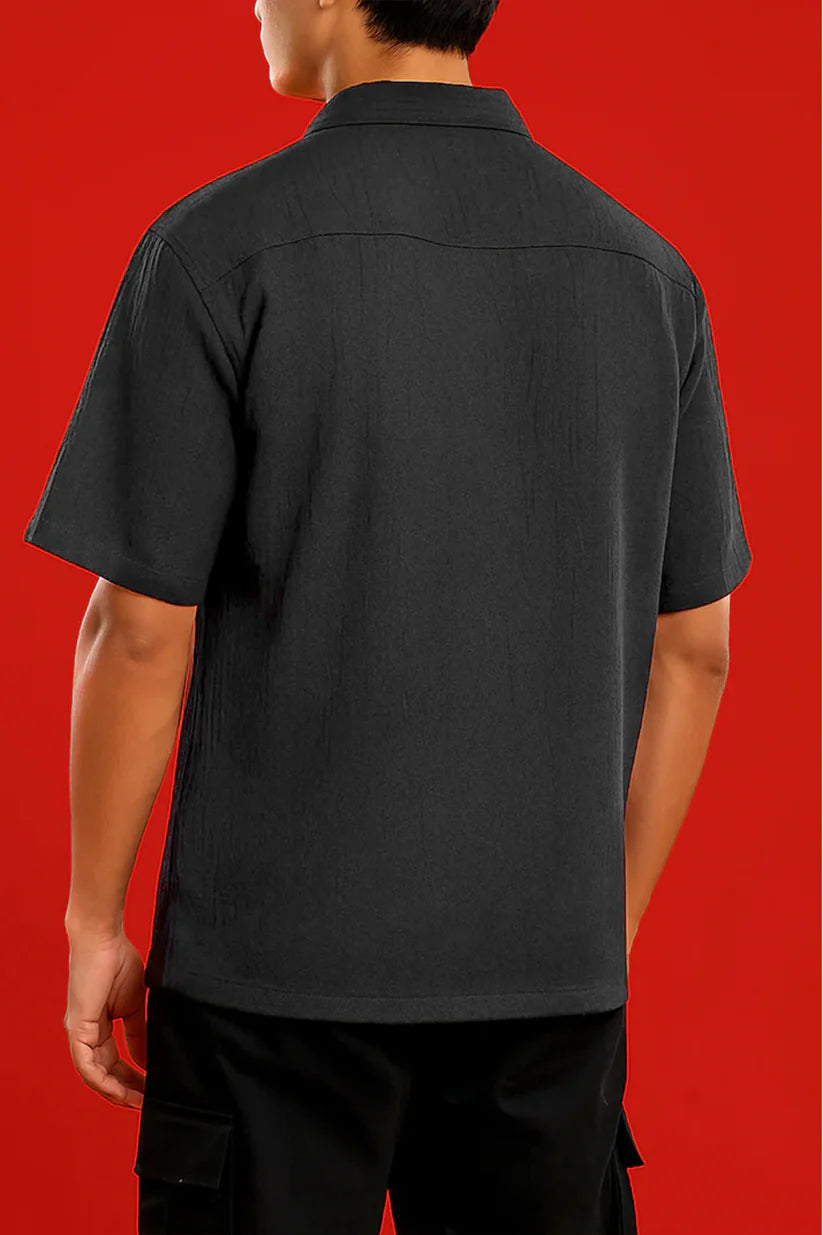 VOID GRAY OVERSIZED SHIRT